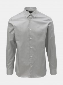 Šedá formální slim fit košile Selected Homme Pen-Pelle