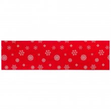 Blancheporte Napron vánoční červená/bílá 33x130cm