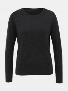 Tmavě šedý kašmírový basic svetr Selected Femme Aya