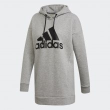 adidas Must Haves Logo Hoodie šedá XS