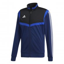 adidas Tiro19 Polyester Jacket modrá XS
