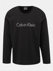 Černé pánské tričko s dlouhým rukávem Calvin Klein Underwear