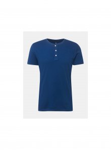 Tmavě modré pánské basic tričko Tom Tailor