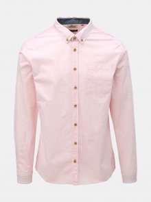 Světle růžová košile s kapsou Blend