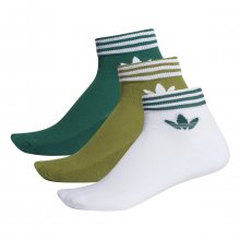 adidas Trefoil Ankle Sock 3Pp zelená 39-42