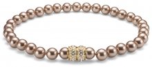 Oliver Weber Luxusní náhrdelník z perel Swarovski Lucent 11619 BEI