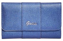Guess Dámská peněženka Factory Women`s Desmond Slim Wallet Clutch Midnight Blue