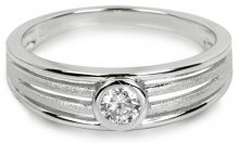 Silver Cat Stříbrný prsten se zirkony SC209 58 mm