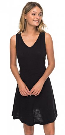 Roxy Dámské šaty Buying Time True Black ERJKD03246-KVJ0 XS