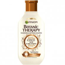 Garnier Vyživující a zvláčňující šampon pro suché a hrubé vlasy Botanic Therapy (Coco Milk & Macadamia Shampoo) 250 ml