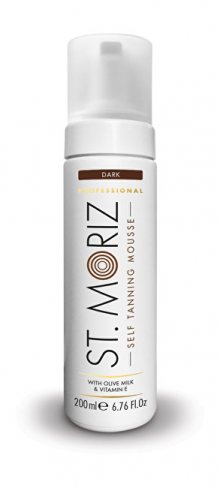 St. Moriz Self Tanning samoopalovací pěna odstín Dark (With Olive Milk and Vitamin E) 200 ml