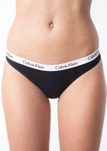 Dámské kalhotky Calvin Klein D1618 M Černá