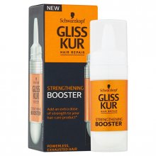 Gliss Kur Zkrášlující posilující booster pro slabé a křehké vlasy (Strenght Booster) 15 ml