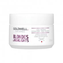 Goldwell Regenerační maska neutralizující žluté tóny vlasů Dualsenses Blondes & Highlights (60 Sec Treatment) 200 ml