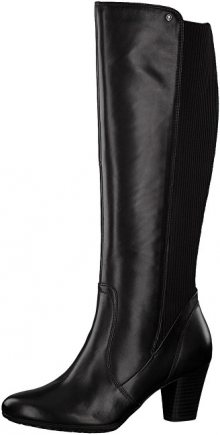 BE NATURAL by Jana Dámské kozačky 8-8-25500-21 001 Black 36