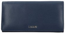 Lagen Dámská kožená peněženka 50310 D.Blue
