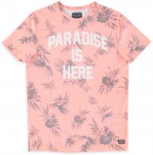 Cars Jeans Pánské triko Paradise 4014764 Coral L
