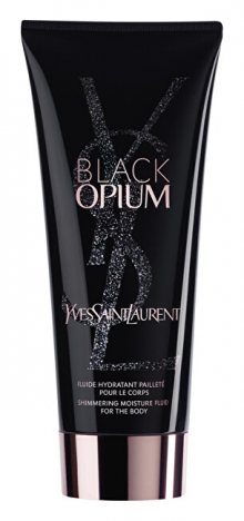 Yves Saint Laurent Black Opium - tělové mléko se třpytkami 200 ml