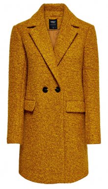 ONLY Dámský kabát ONLALLY BOUCLE WOOL COAT CC OTW Pumpkin Spice XS