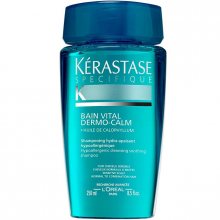 Kérastase Šampon pro citlivou vlasovou pokožku pro normální až smíšené vlasy Bain Vital Dermo-Calm (Hypoallergenic Hydra-Soothing Shampoo) 250 ml