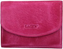Lagen Dámská kožená peněženka LG-2522/D Fuchsia