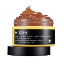 Mizon Rozjasňující a hydratační maska s medem pro suchou pleť (Enjoy Fresh-On Time Sweet Honey Mask Glow Moisture Skin) 100 ml