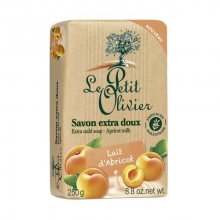 Le Petit Olivier Extra jemné přírodní mýdlo Meruňkové mléko (Extra Mild Soap) 250 g