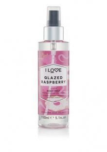 I Love Tělový sprej Glazed Raspberry (Body Mist) 150 ml