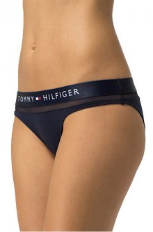 Tommy Hilfiger Dámské kalhotky Sheer Flex Cotton Bikini UW0UW00022-416 Navy Blazer S