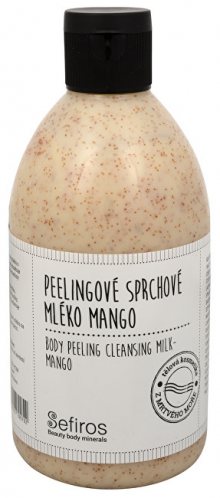 Sefiros Peelingové sprchové mléko Mango (Body Peeling Cleansing Milk) 500 ml