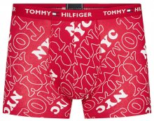 Tommy Hilfiger Pánské boxerky Trunk Tommy Nyc UM0UM01536-611 Tango Red M
