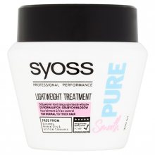Syoss Lehká maska pro normální až hrubé vlasy Pure Smooth (Lightweight Mask) 300 ml