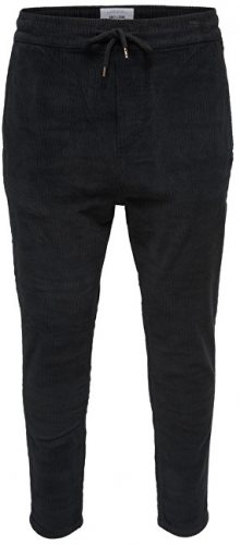 ONLY&SONS Pánské kalhoty Linus Corduroy Pk 01447 Black M
