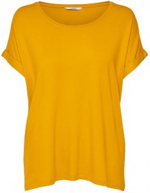 ONLY Dámské triko Moster S/S O-Neck Top Noos Jrs Golden Yellow XS