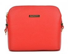 Mangotti Kožená crossbody kabelka SS19MG1501 Rosso