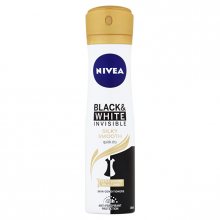 Nivea Antiperspirant ve spreji Black & White (Invisible Silky Smooth) 150 ml