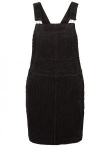 Vero Moda Dámské šaty Greta Dungaree Dress 10204827 Black S
