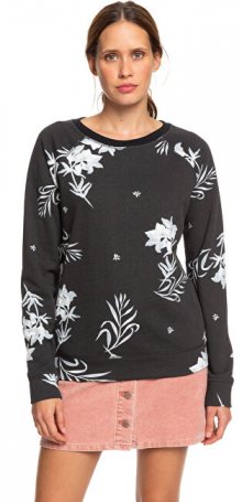 Roxy Dámská mikina Night Is Young Anthracite Bicolys ERJFT04065-KVJ7 S