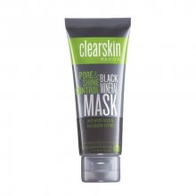 Avon Hluboko čisticí minerální pleťová maska s výtažkem z hamamelu a eukalyptu Clearskin (Black Mineral Mask) 75 ml