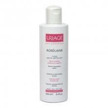 Uriage Dermo-čisticí fluid pro citlivou pleť se sklonem k začervenání Roséliane (Dermo-Cleasing Fluid) 250 ml