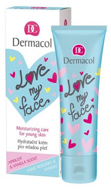 Dermacol Lehký pleťový krém s vůní meruňky a vanilky Love My Face (Moisturizing Care) 50 ml