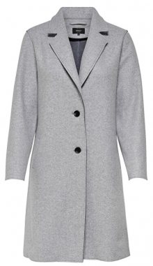 ONLY Dámský kabát ONLCARRIE BONDED COAT CC OTW Light Grey Melange L