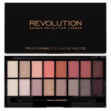 Makeup Revolution paletka očních stínů New trals vs Neutrals