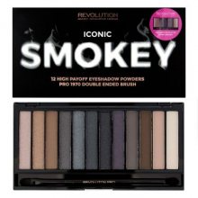 Revolution Paletka očních stínu Iconic Smokey (Eye Shadow Palette) 19 g