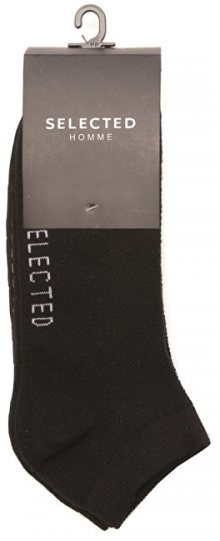 SELECTED HOMME Pánské ponožky Noos SHD3-Pack Sport Sock Black