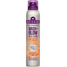 Aussie Suchý šampon pro barvené vlasy Wash+Blow Peach Fusio (Dry Shampoo)180 ml