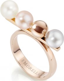 Morellato Ocelový prsten s perlami Lunae Rose SADX05 56 mm