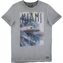 Cars Jeans Pánské triko Vibes 4125717 Antra M