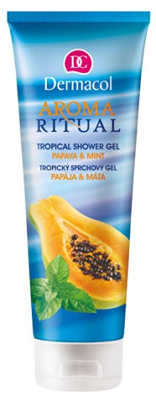 Dermacol Sprchový gel Papája a máta Aroma Ritual (Tropical Shower Gel) 250 ml