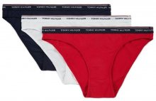 Tommy Hilfiger Balení 3ks dámských kalhotek Essentials 3P Bikini UW0UW00043-012 S